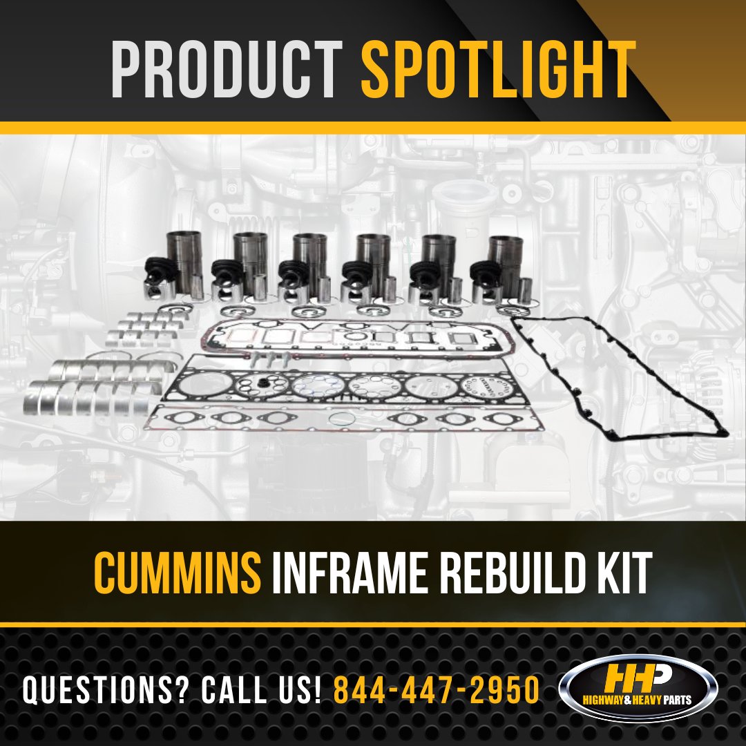 HighwayandHeavy's tweet photo. Today's Product Spotlight: CUMMINS ISM INFRAME REBUILD KIT, NEW (4918787)

https://t.co/TxJvpwakn3

Questions? Call us! 844-447-2950

#HHP #dieselengines #mechanic #mechaniclife #components #diesel #diesellife #spotlight #rebuildkit #cummins #ism https://t.co/l371N70QRk