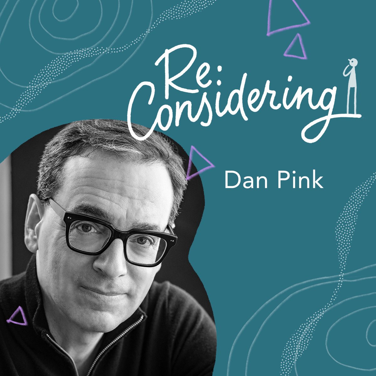 The new season of @reconsider_pod is out today w/ @DanielPink on the power of regret. Reconning w/ them in imaginative ways, we can enlist our regrets to make smarter decisions, perform better at work, and deepen our sense of meaning and purpose. Listen: reconsidering.org/episodes/22