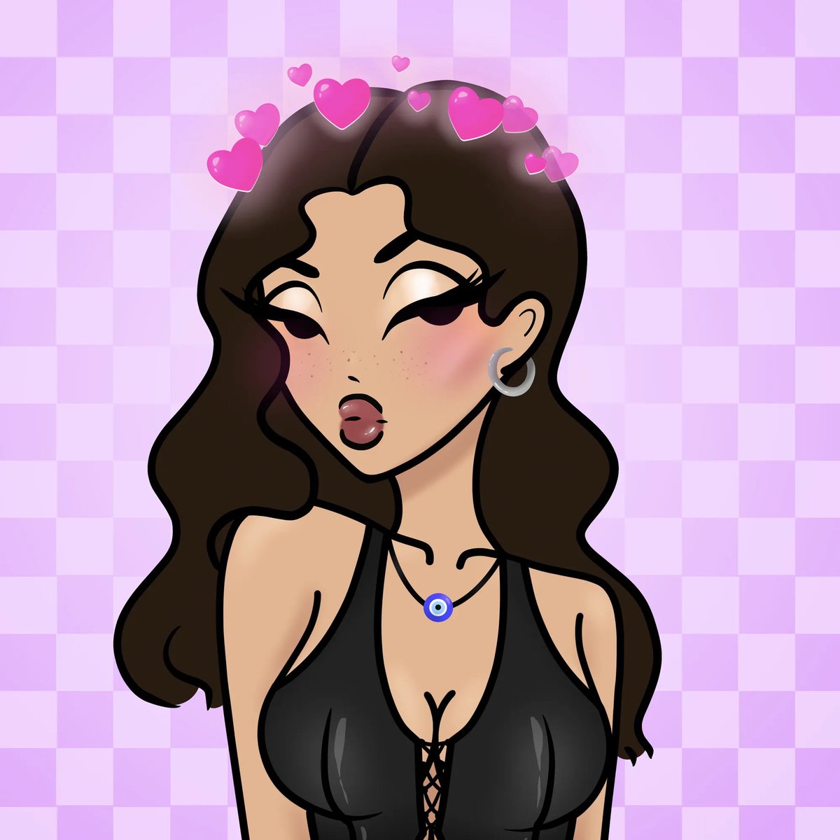 #NewProfilePic by <a href="/HoneyzNft/">Honeyz</a> 💜✨
Happy #InternationalNFTDay 🥰

#WomeninNFTs #Web3 #NFTartist #NFT