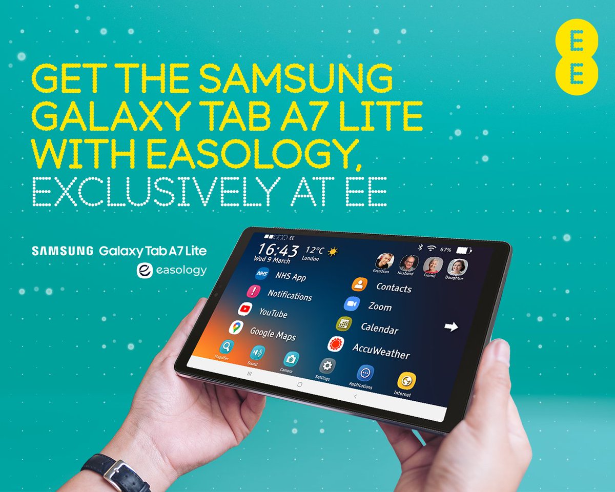 Don’t miss out on the Samsung Galaxy Tab A7 Lite, from just £50 upfront and £16per month. Using the latest technology, the easy-to-use tablet offers clearer layouts with larger texts and icons. Buy in-store or order online at: bit.ly/3qWMzUg