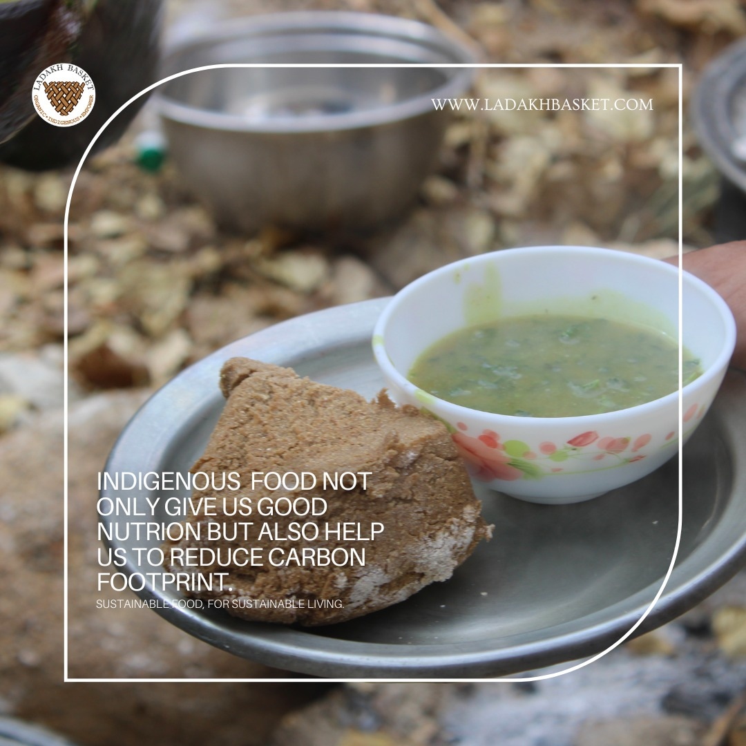 Our indigenous food not only gives us good nutrition but also help to reduce carbon footprint. 

Sustainable food for sustainable living and  sustainable future.

#ladakhbasket #organic #indigeniousfood  #local  #eatwell #eatright #eathealthy   #promotelocal #globalproblem
