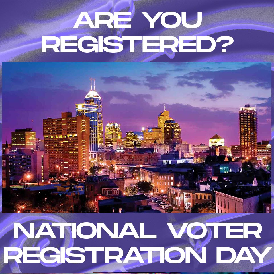 Indiana! It is National voter registration day! Are you registered? Are you unsure? Head over to Headcount.org to make sure you are ready to vote on November 8th! Lets make sure Indiana isn’t the last state to legalize ☺️
