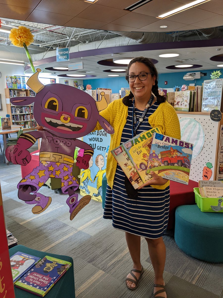 Getting ready to host @raulthe3rd next month with this little guy! #vamos #eltoro #autorvisit #librarianlife #cantwait <a href="/CCSD93/">CCSD93</a>