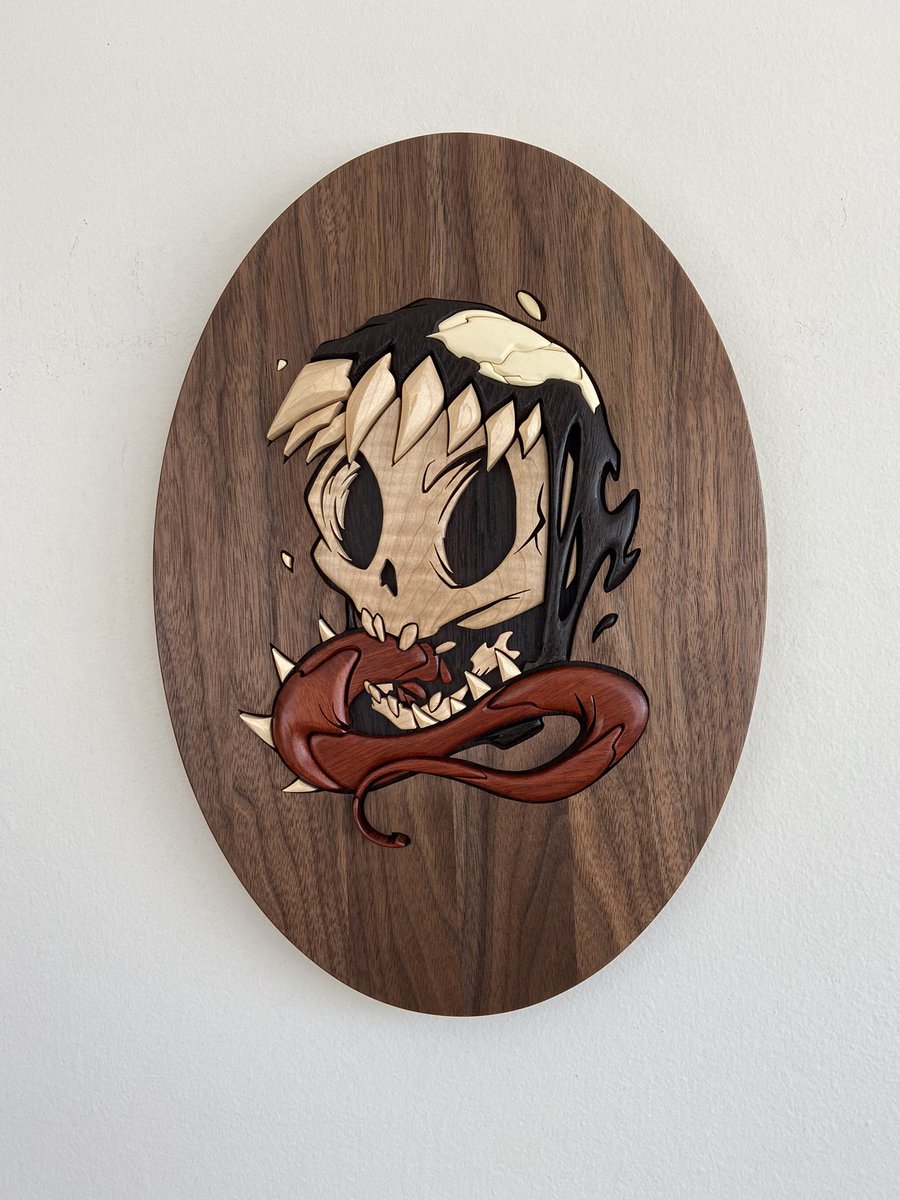 Venom skull collab with Angelo Nardone