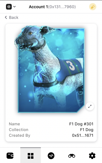 CauBeRong1's tweet photo. @F1Dog_Official @BlueMoveNFT My wallet: 0x1318cc78ce1f38ca5fcc3d399cbd595d502bbe47493b48bfb815a1bcaec47960
My legend dog NFT https://t.co/1VjivgrHJg