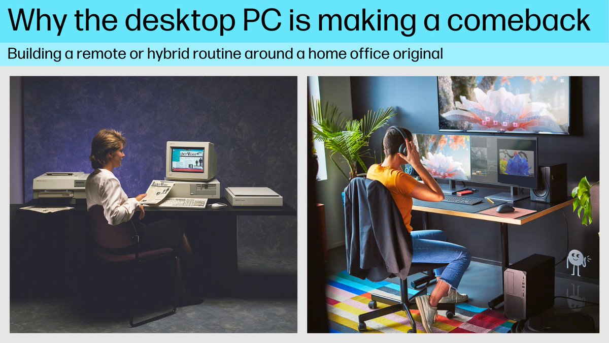 Why #remote and #hybrid workers are turning to desktop PCs for their home offices bit.ly/3QMzgkG