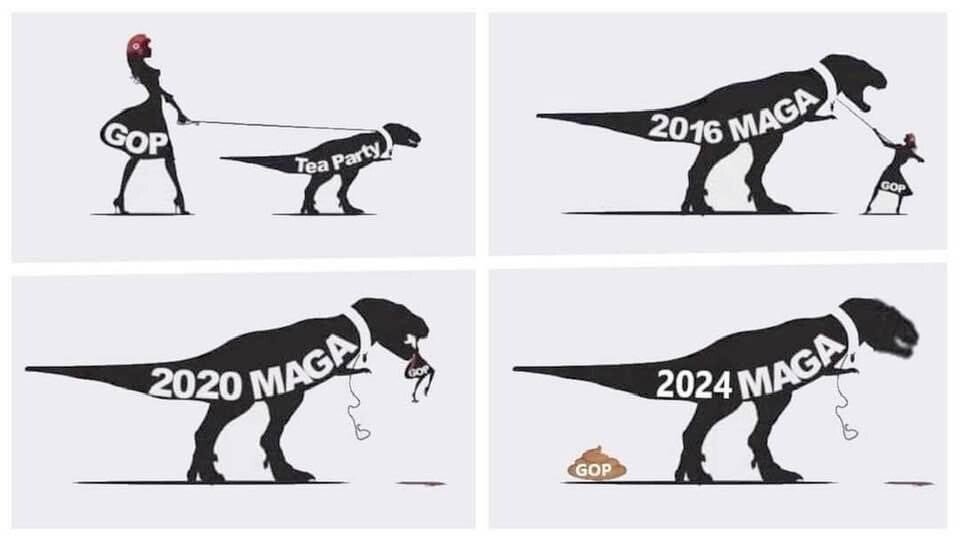 CookieSteward's tweet photo. Excellent. @GOP If you don't Stop #Trump he will Stop YOU! #PassTheBill to save your party #Republicans
#SaveAmericaFromMAGA https://t.co/5FLCvKW8Jo