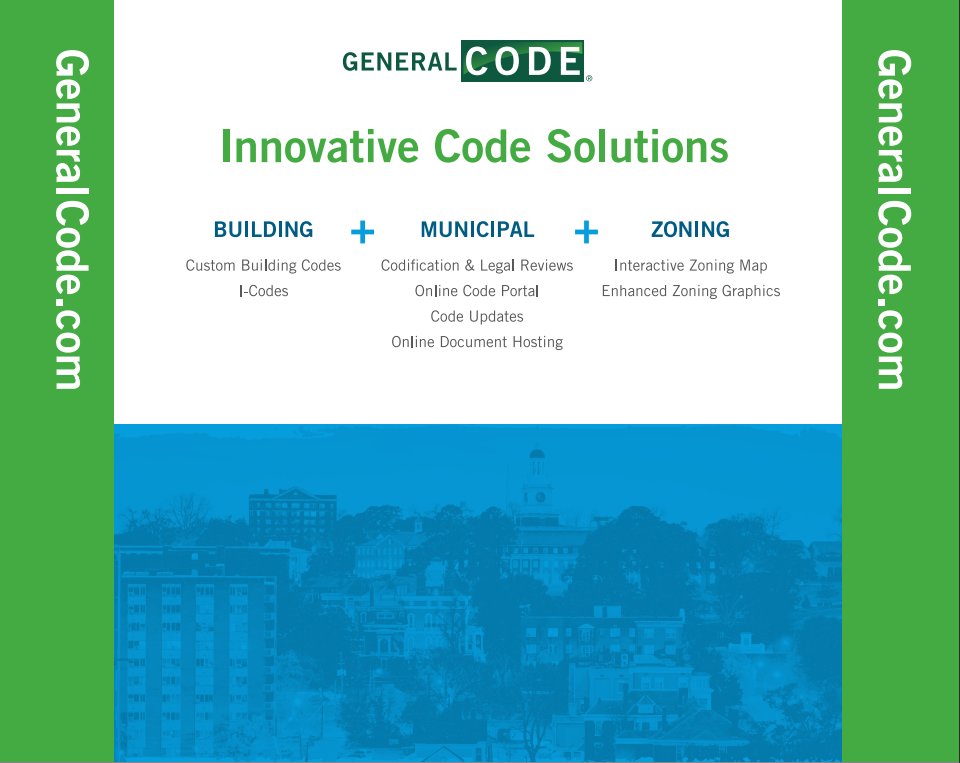 generalcode's tweet photo. Can't believe we're in the final hours of #ICMA2022 already! But there's still time to stop by Booth 1023 to learn more about our innovative code solutions.
https://t.co/aOVgVcsdUE
#GeneralCode #codification #digital #zoning #visualzoning #eCode360 @ICMA https://t.co/M6SMUMF8Ep