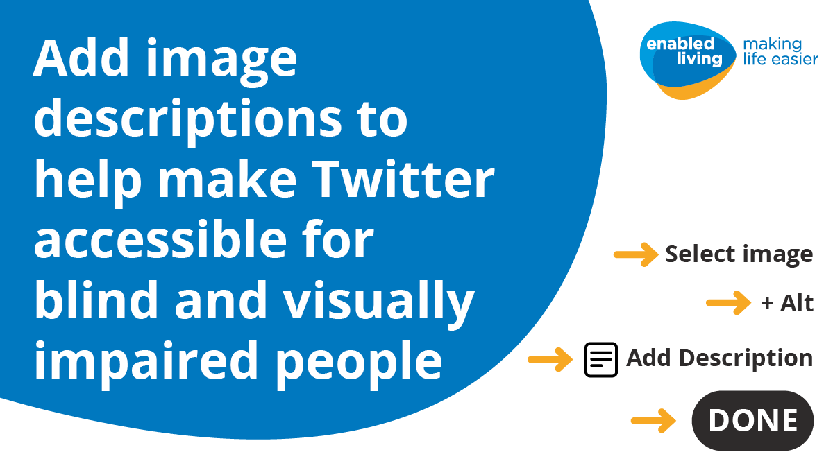 It's all about being inclusive in our communities.

We're very proud to announce our local #ALTtext  campaign, joined by our good friends and avid tweeters.

Welcome everyone!💙🧡

#Newham
#EyeWeek