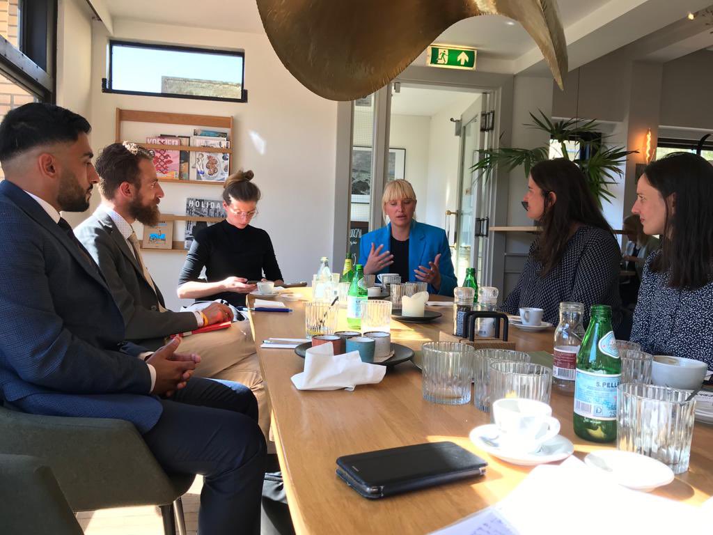 GermanyinNL's tweet photo. .@DEonHumanRights held informative meetings with representatives of @IntlCrimCourt @SpecialChambers and @ngos4justice . Quite an impressive expertise for the fight against impunity. 🇩🇪 remains a staunch supporter of the cause. https://t.co/0NL28wgYm5