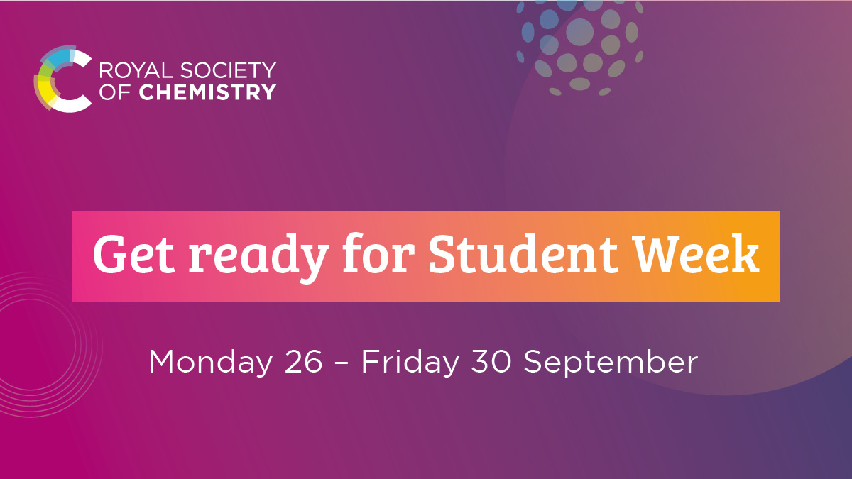 RoySocChem's tweet photo. #StudentWeek2022 is starting on Monday 26 Sept on Instagram π https://t.co/LHo6U0Nxsx. Donβt miss out on the polls, quizzes & top tips weβll be sharing in our stories, along with loads of other useful content π©βπ
#Student #Chemistry #STEM #Fresher #RSCMembership #BacktoUni https://t.co/QGoqu1yDGW