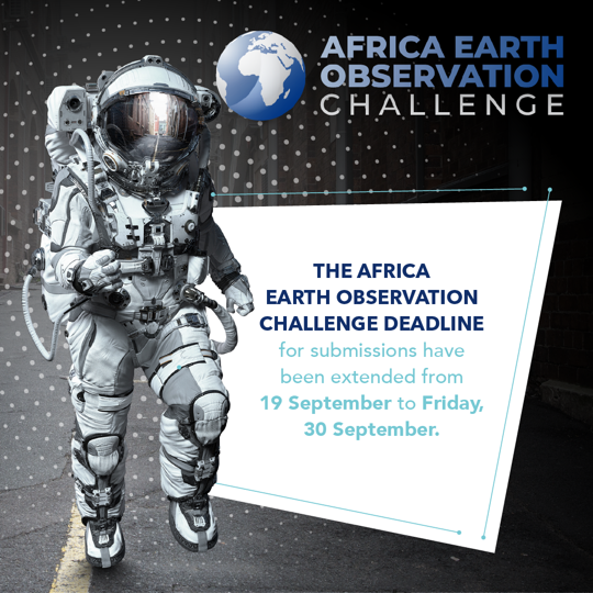 unleashingideas's tweet photo. Applications for the Africa Earth Observation (AEO) Challenge, an annual open innovation challenge aimed at sourcing novel space technologies, are open until Sept. 30.
Submit your project here: https://t.co/ucmPBNTxtw
#EOchallenge https://t.co/wmOzUnb1Rh