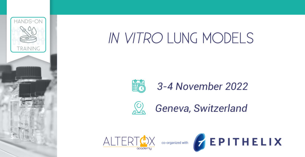 Our two days hands-on training is back after two years of COVID !

This two days hands-on training will cover the practical use of respiratory in vitro 3D tissues and exposure devices to evaluate acute and repeated dose inhalation toxicity.

mailchi.mp/ff942e051c66/e…