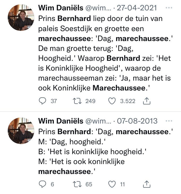 Es_it_is's tweet photo. @wimdaniels Hij wordt steeds populairder je tweet, Wim. Gewoon blijven plaatsen 😉 #oudedoos https://t.co/U0y3UE2pQV
