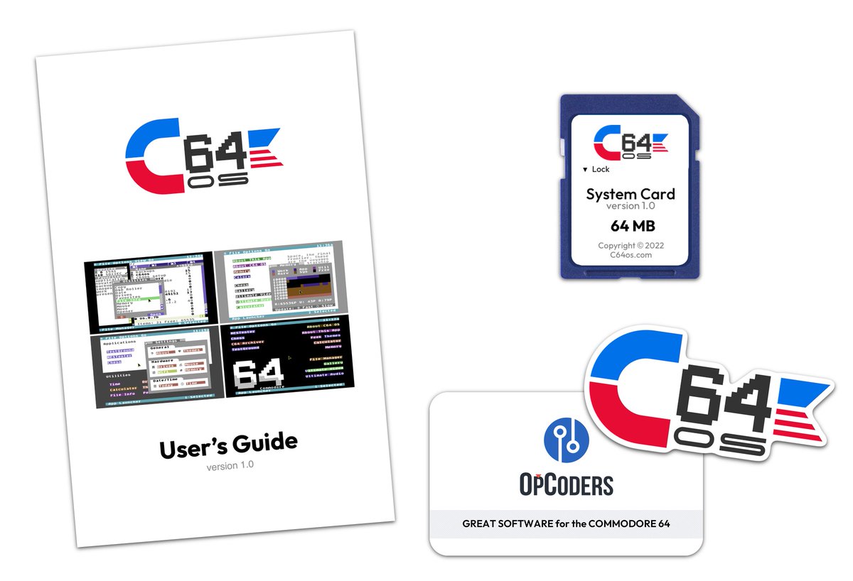 gregnacu's tweet image. I updated C64os.com last night. C64 OS v1.0 is now available for order. Thank you to everyone for your help and support. #c64 #c64os