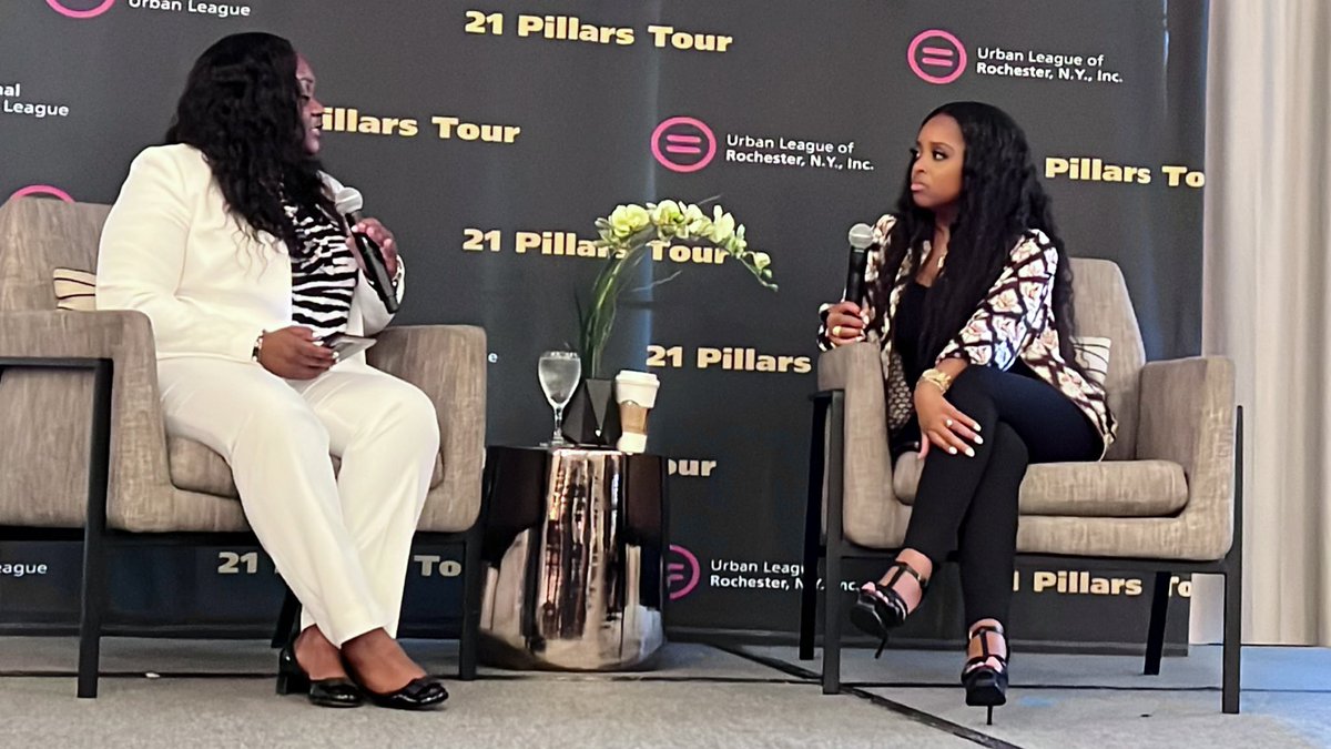 NatUrbanLeague's tweet photo. .@TamikaDMallory on what it actually means to “get involved:”
What is your specific passion?
What are you good at?
What skills do you bring to the movement?
#InterruptRacism | @urbanleagueroc https://t.co/rcEbqdoRpF