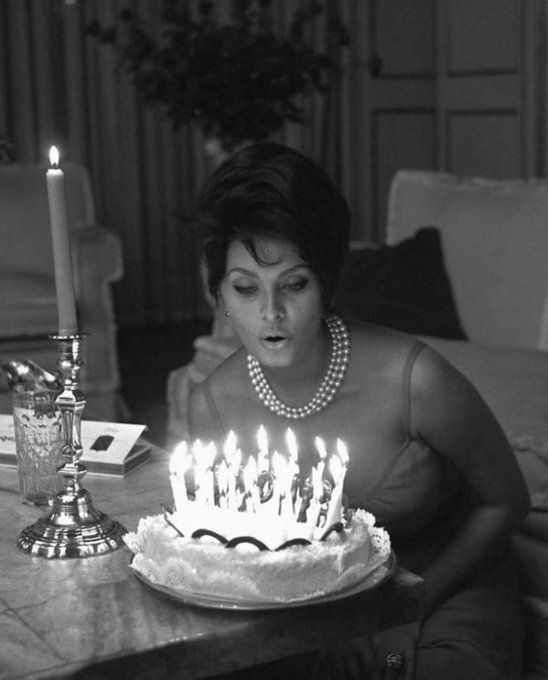 Happy birthday to the beautiful and talented sophia loren  