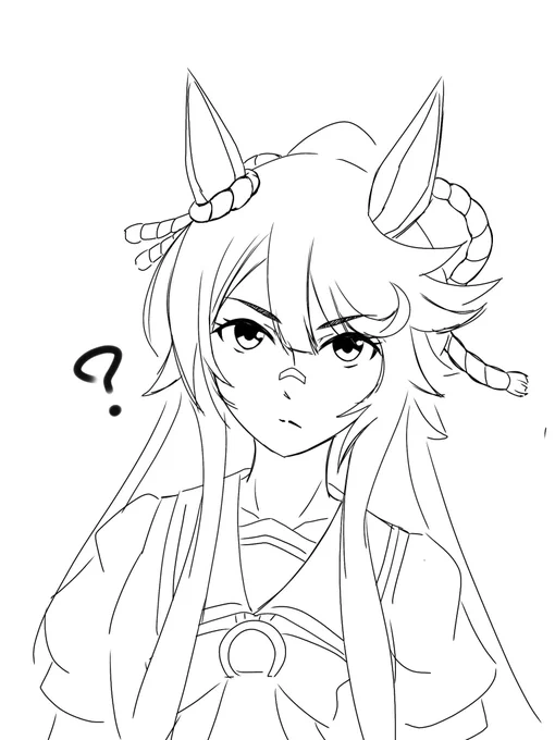 勘で描いたナリブ 