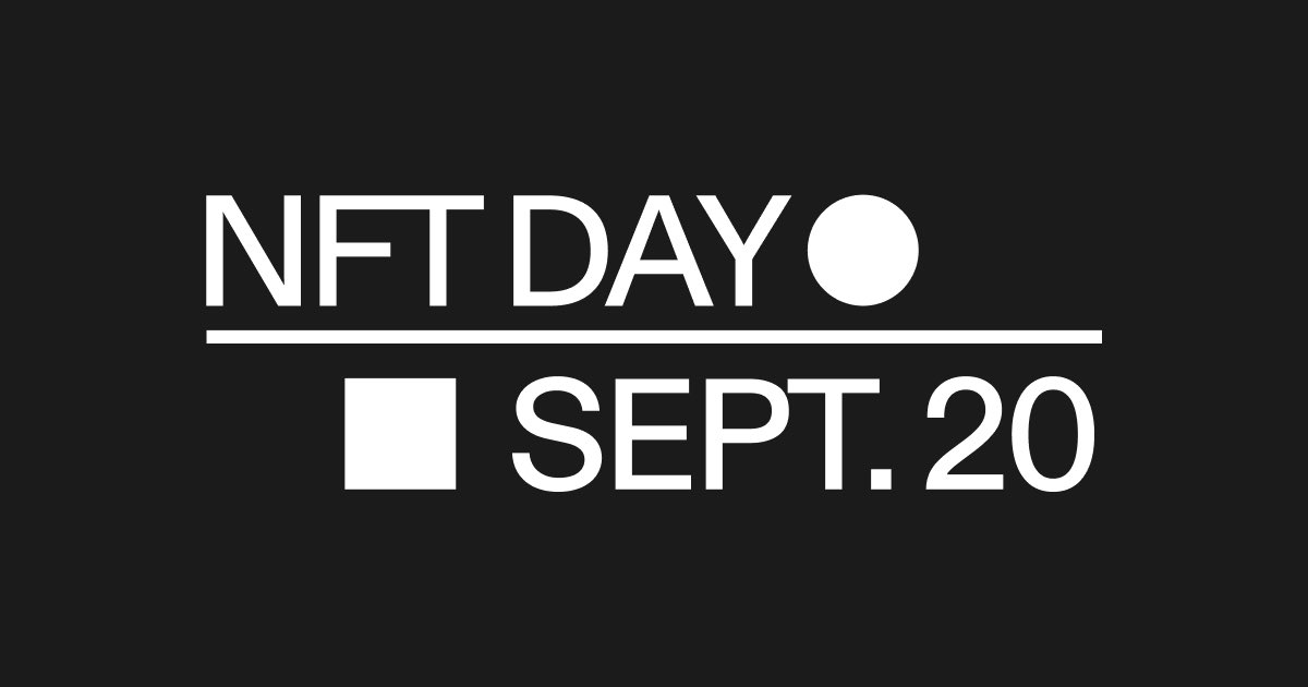 Happy #NFTDay to my whole web3 fam 🔥

In celebration I’ve got TWENTY-FIVE <a href="/NBATopShot/">NBA Top Shot</a> S3 Base packs to give out

TO ENTER
1) RT ♻️ &amp; Like ❤️
2) Follow me &amp; <a href="/OfficialNFTDay/">NFT Day | September 20</a> 
3) Comment #NFTDay | your TS username | Answer how many IRL people do you know who are also into NFT’s? 👀