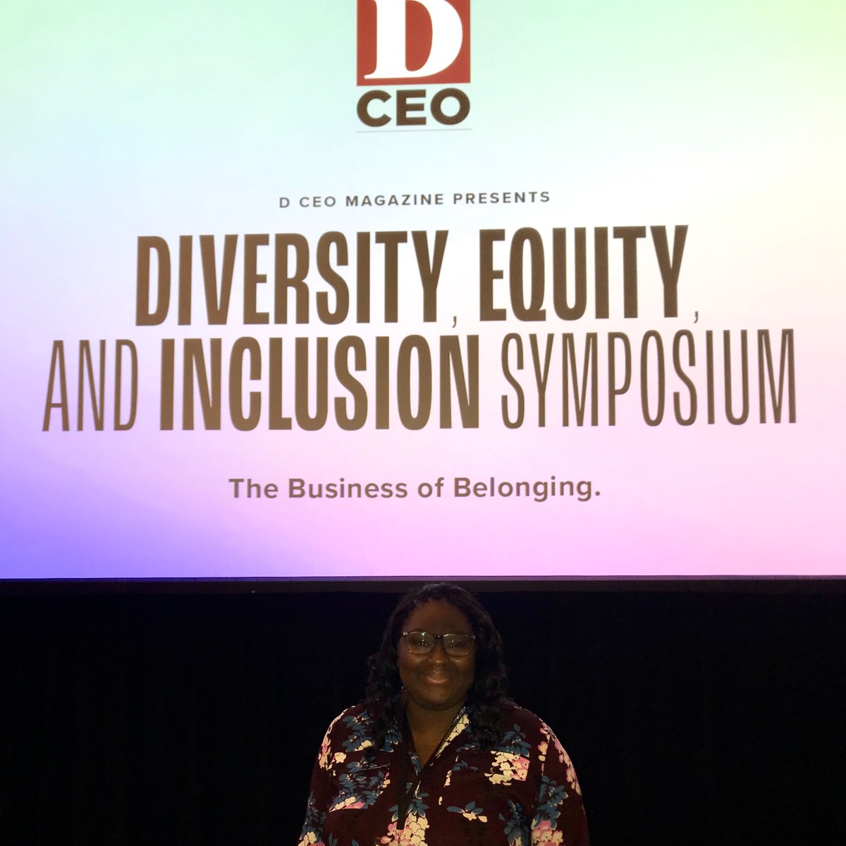 Anne Ojo (@volleyviolinist) on Twitter photo I attended the DEI symposium-Business of Belonging presented by <a href="/DCEOmagazine/">D CEO magazine</a>.
Never underestimate the power of creating safe spaces for the people you work with, but never underestimated your own value in those spaces!
Amazing event! Thank you <a href="/brandonjcall/">Brandon J. Call</a> for the invitation🥰 I attended the DEI symposium-Business of Belonging presented by <a href="/DCEOmagazine/">D CEO magazine</a>.
Never underestimate the power of creating safe spaces for the people you work with, but never underestimated your own value in those spaces!
Amazing event! Thank you <a href="/brandonjcall/">Brandon J. Call</a> for the invitation🥰