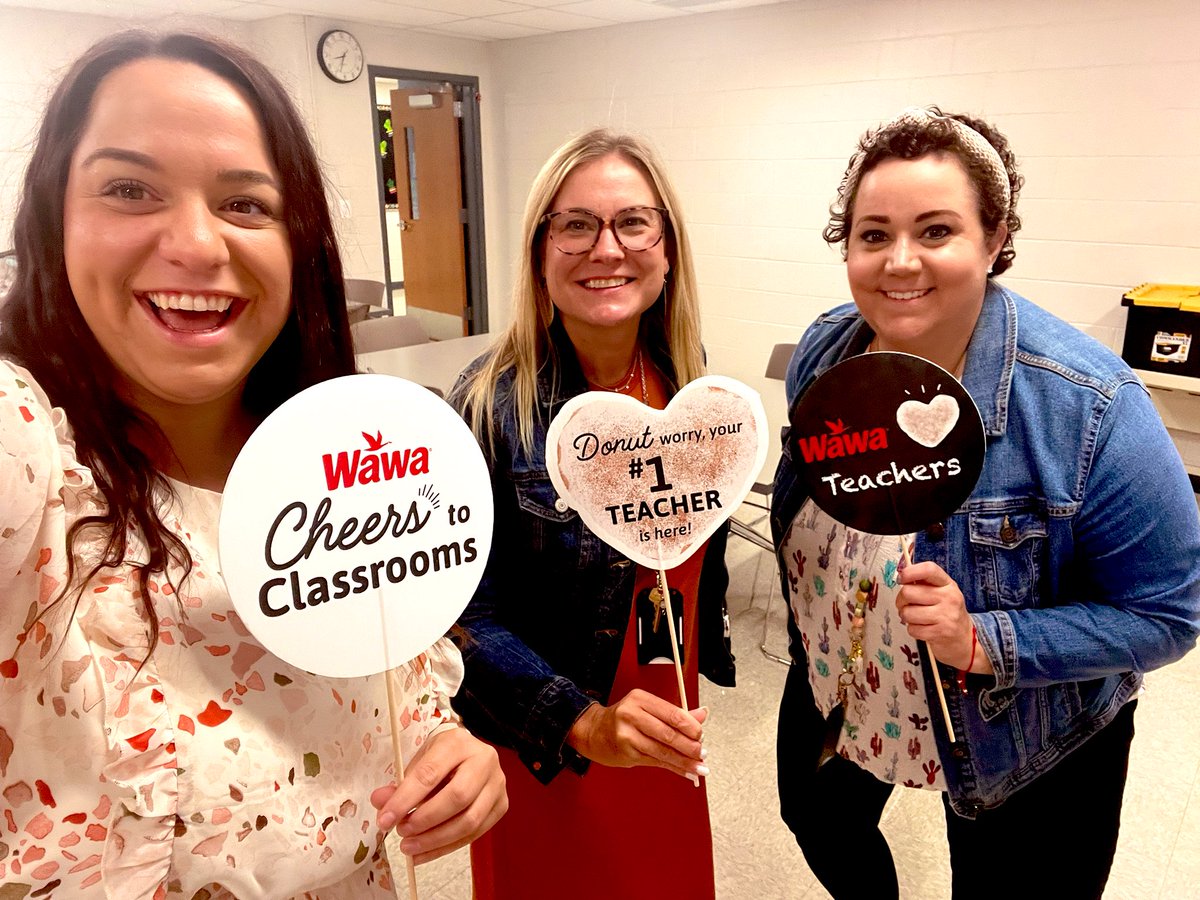 MsSarroNPSD's tweet photo. Thank you @Wawa for the wonderful breakfast treats! https://t.co/yBR75cNou1