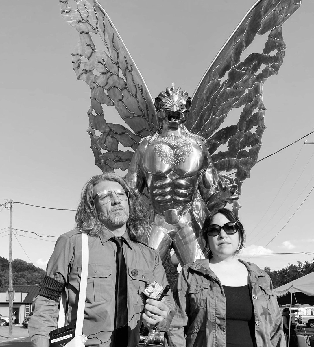 ZDS agents in the field for the Mothman festival.