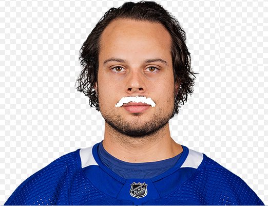 Jeff_Tucker16's tweet photo. @spittinchiclets @MapleLeafs Auston’s new stache https://t.co/9UPxcyhDIF