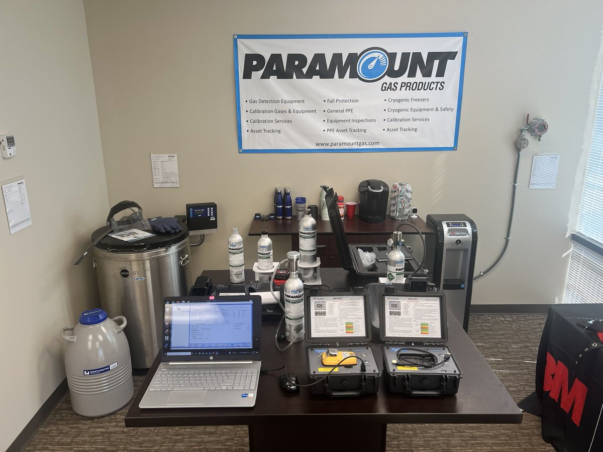 Setting up the new mPower MuniDock calibration stations for a customer. #gasdetection #mpower