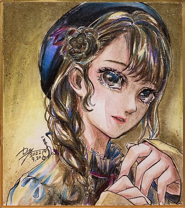 色紙イラストのtwitterイラスト検索結果