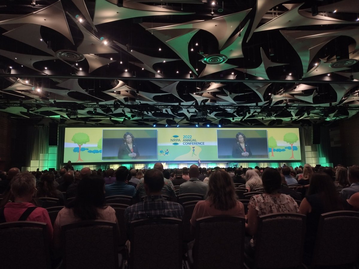 So excited to share in the NRPA opening general session! #berrydunn #gpred #NRPAConference2022