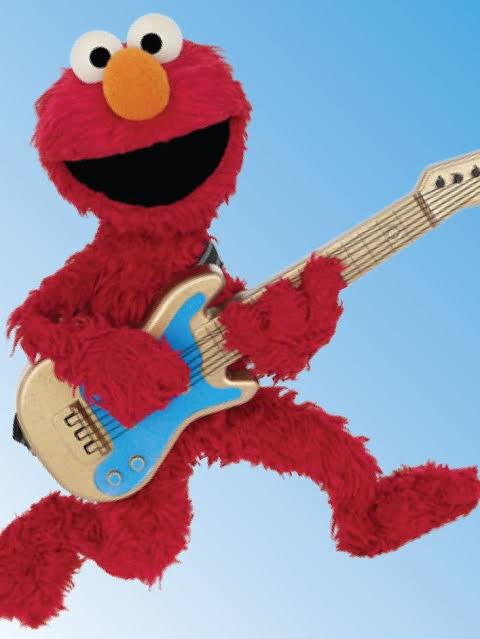 elmothinker's tweet image. rockstar elmo!