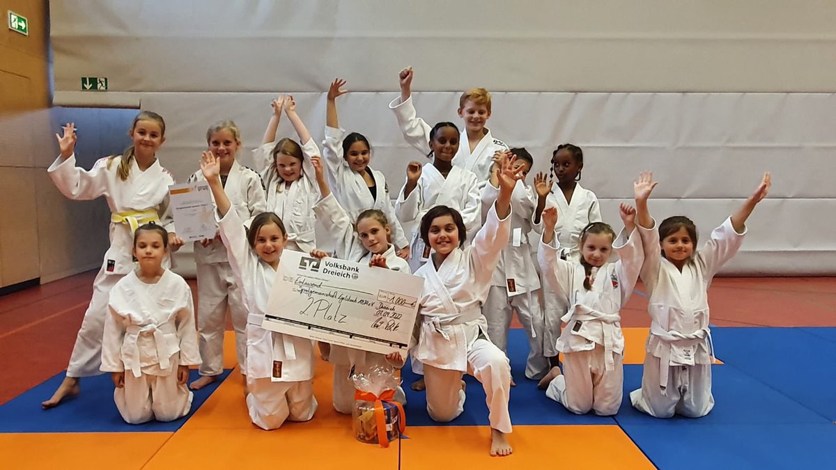Die Judo-Mädels Egelsbach wurden mit mit dem 2. Platz des Förderwettbewerbs "Sterne des Sports" ausgezeichnet.