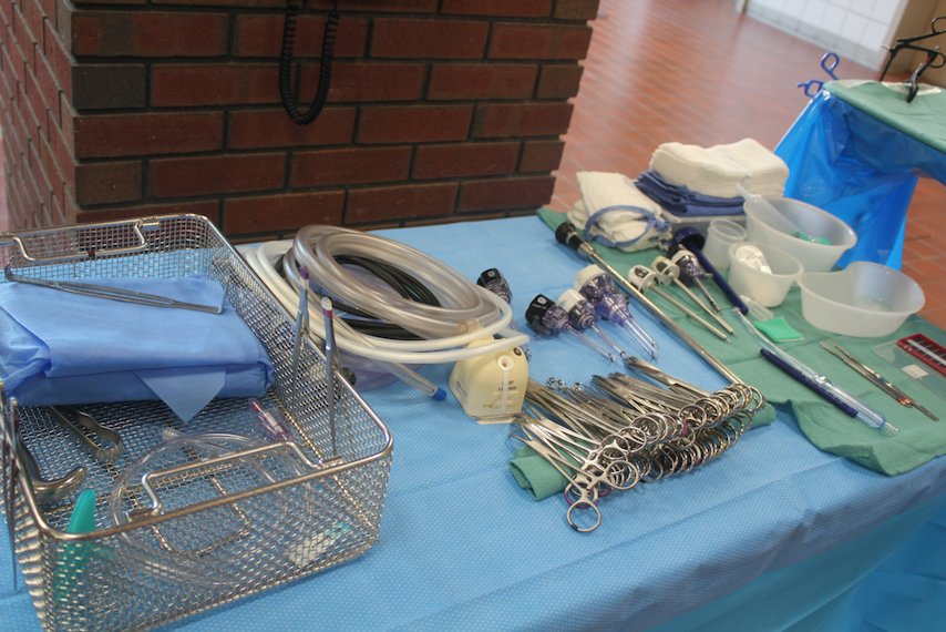 STCCSpringfield's tweet image. STCC students are celebrating #surgicaltechnologyweek with instrument demonstrations, a sterile gown contest and a bake sale. The event in Bldg 20 continues on Thurs, Friday, 9am-noon. To learn more about the program, visit stcc.edu/explore/progra…