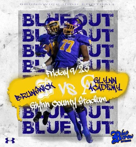 Brunswick High Football (@BrunswickFB) on Twitter photo 2022-09-20 16:43:57 ⭐️⭐️CITY CHAMPIONSHIP⭐️⭐️ Brunswick High Pirates🏴☠️ 🆚 Glynn Academy Terrors👹 🏈-CITY CHAMPIONSHIP 📆-9/23/22 ⏰-7:30PM 🏟-Glynn County Stadium 📍-Brunswick, GA 🟦🟨🏴☠️⚓️☠️ #AllAboutTheFamily #PiratePride #PirateNation #CityChampionship ⭐️⭐️CITY CHAMPIONSHIP⭐️⭐️ Brunswick High Pirates🏴☠️ 🆚 Glynn Academy Terrors👹 🏈-CITY CHAMPIONSHIP 📆-9/23/22 ⏰-7:30PM 🏟-Glynn County Stadium 📍-Brunswick, GA 🟦🟨🏴☠️⚓️☠️ #AllAboutTheFamily #PiratePride #PirateNation #CityChampionship