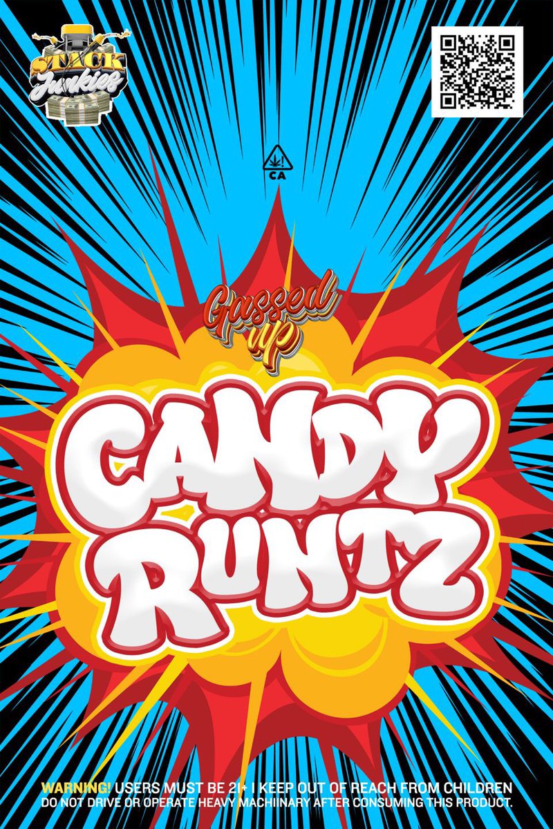 StackTheBrand's tweet image. #GASSEDUP Candy R*ntz Powered By Stack Junkies 💨