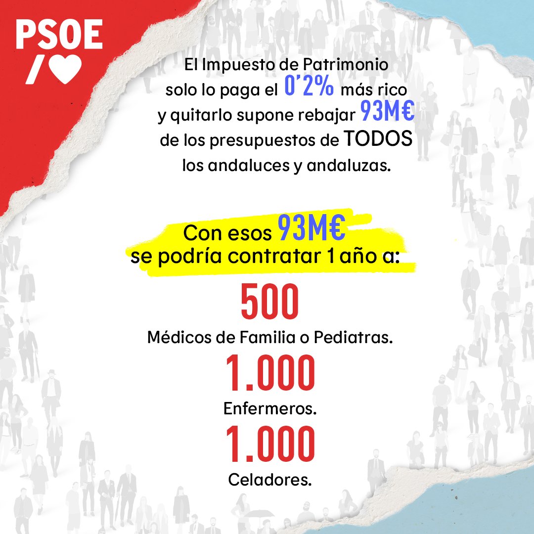 PSOE tweet media