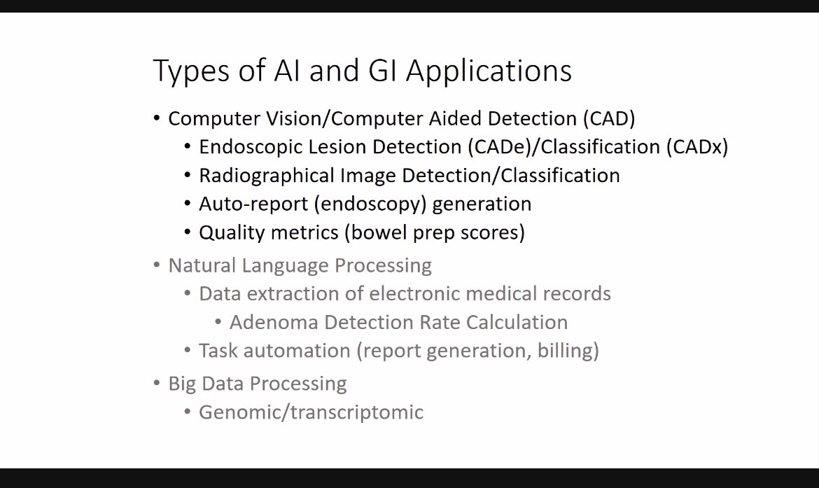 ibdgijami's tweet photo. An excellent @MayoClinicGIHep #AI lecture in Gastroenterology by @mikewallacemd
So many applications for AI in endoscopy beyond increasing ADR using @Medtronic #GIGenius including:
⭐️bowel prep
⭐️type of adenomas
⭐️capsule endoscopy
⭐️panc IPMN and pancreatic cancer https://t.co/v1W9jSdLbw