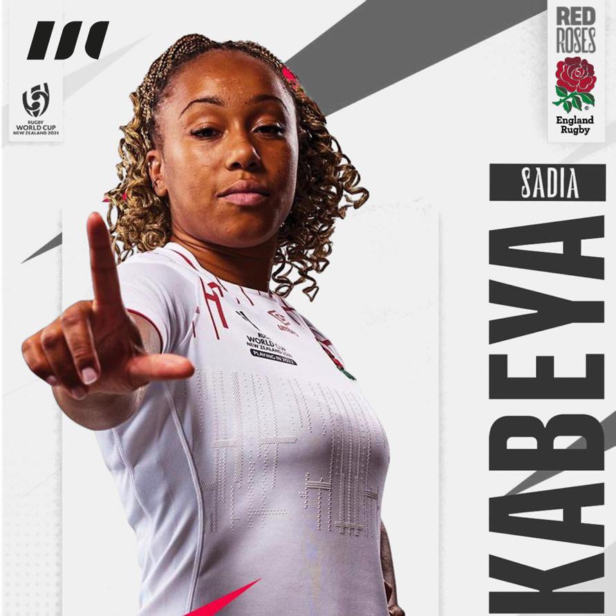 nrobinsonsport's tweet photo. 💥 Massive congratulations to @SadiaKabeya who has been named in the @EnglandRugby #RedRoses squad for the Womens Rugby World Cup in New Zealand! 🙌

Good luck Sadia! 🌹

#teamISC🌍

#rwc2021 #EnglandRugby #DreamTeam #womensrugby #womenssport https://t.co/fMTAlUHJ5s