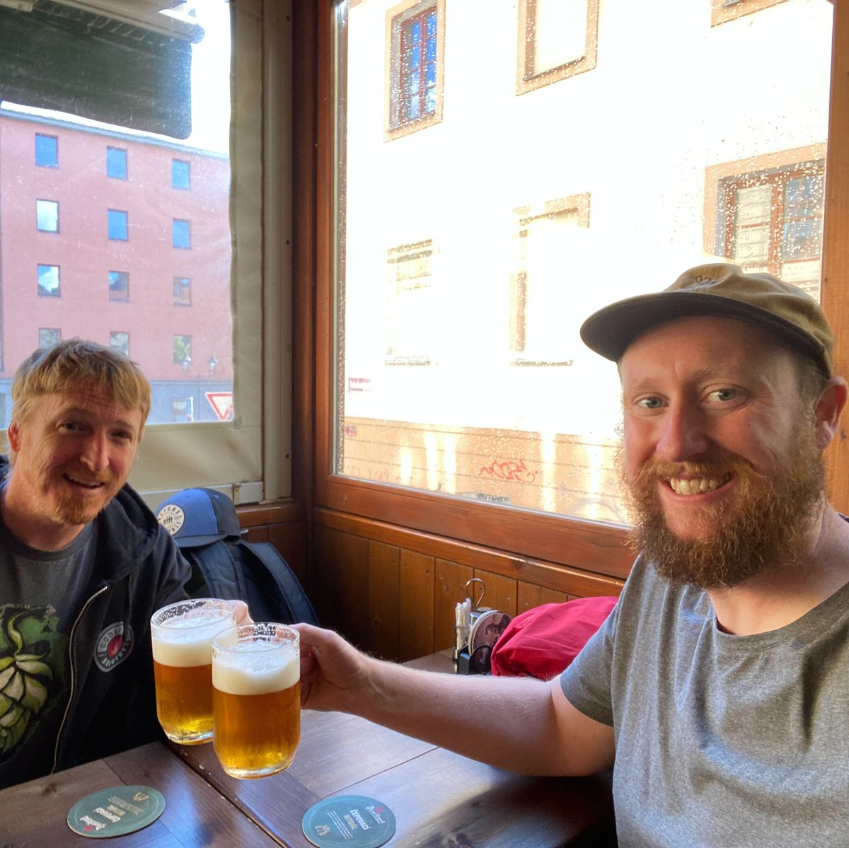 BTPBrewing's tweet photo. Preparation has begun for the next leg of the journey in classic BTP fashion (beer in hand).
Place your bet on where the crime-fighting duo is headed next!
#holiday #workinghard #havefun #travelgram #exploringeurope #beer #adventures #stafftraining https://t.co/SsT4764e2h