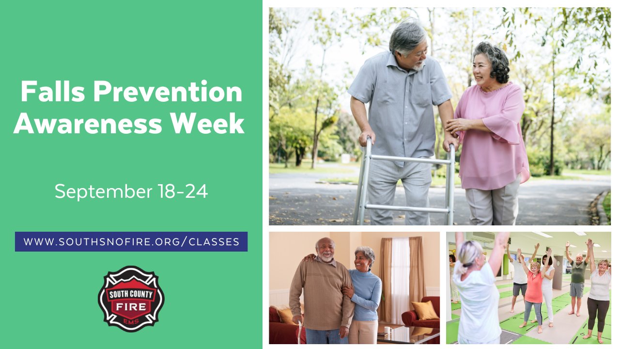 South County Fire on Twitter "This week is also Falls Prevention Week