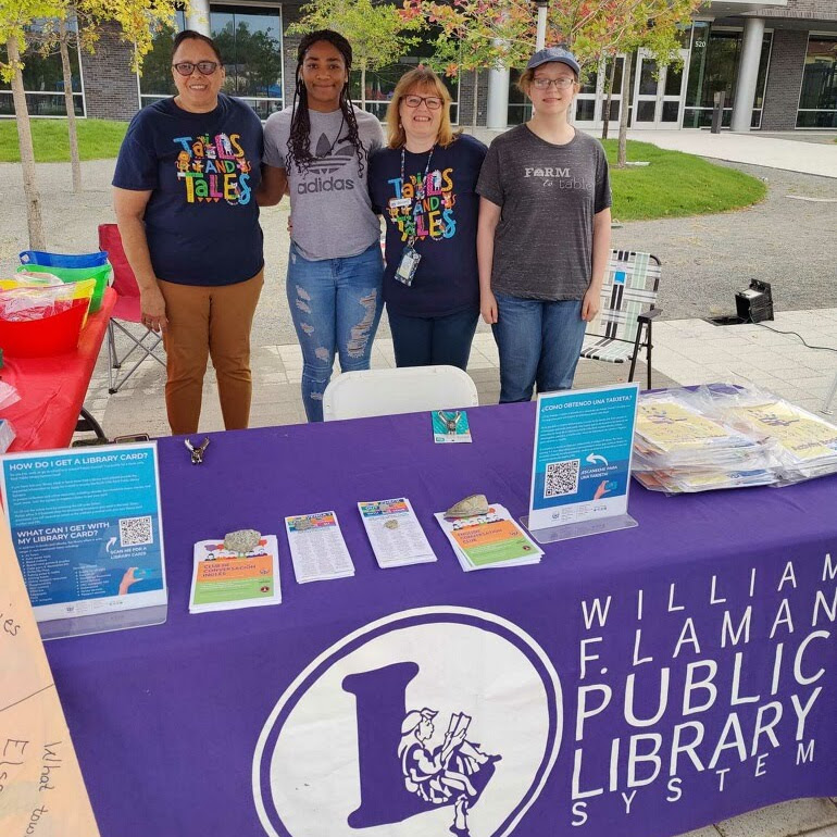 NLRlibraries's tweet photo. We had the best time at The @SeisPuentes Hispanic Heritage Month Art & Food Festival this past weekend. It was such a joy to be a part of it!
Volunteers Jamila and Avery from the City of NLR Mayor's Youth Council made it even better! #ExploreNLR https://t.co/cbNJcjcv1a