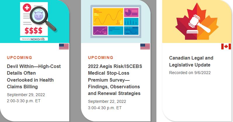 ISCEBS's tweet photo. Did you know that members of the Society have access to unlimited webcasts? See what works with your schedule, or watch on-demand at your leisure. CEBS designation holders - remember to log your CEBS Compliance Credit! #CEBSgoals #CEBSComplianceAlliance https://t.co/jKU2haondW https://t.co/Pok4awmGqA