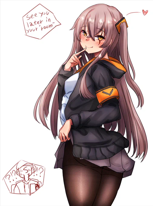 #少女前線  My favorite 4 pictures of the ump45 I've ever drawn
