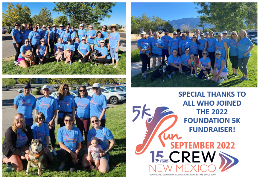 NewMexico_CREW's tweet photo. A special thank you to everyone who attended our Foundation 5K Fundraiser! It was a great morning and we loved seeing so many of our members! 

#CREW5K #CREWFoundation @CREW_Network https://t.co/aS54y1prod