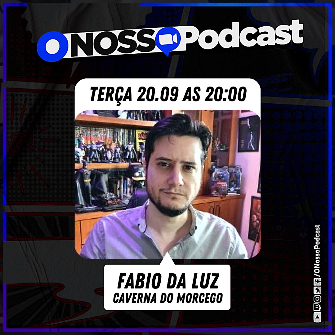 onossopodcast's tweet photo. @batcavebr as 20:00 no ONP.

➡️ https://t.co/atdnTVKyZs https://t.co/zeEiTGsXRj