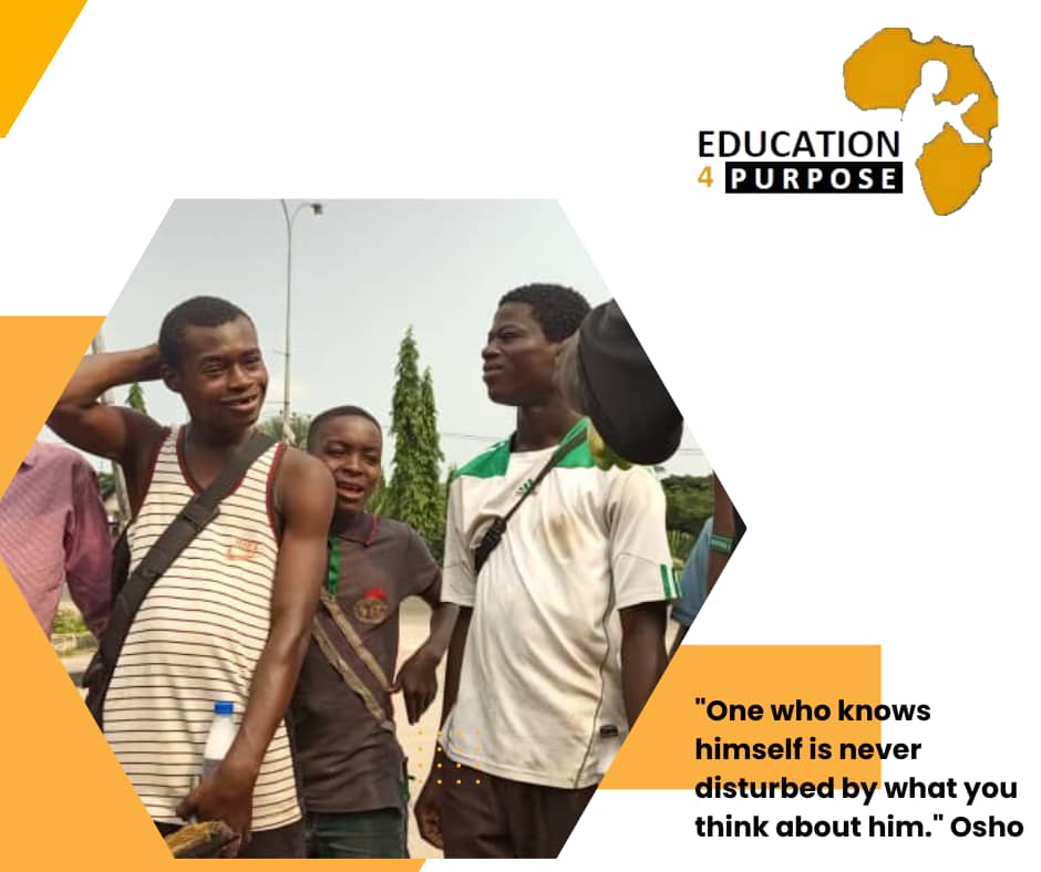 Edu4Purpose's tweet photo. Self Esteem is made up of primarily two things; feeling loveable and feeling capable. 
Over the week will spoke to the boys about Self Esteem.
.
.
#streetconnectedchildren 
#streetboys 
#streetchildren https://t.co/JJ7LB7WFQy