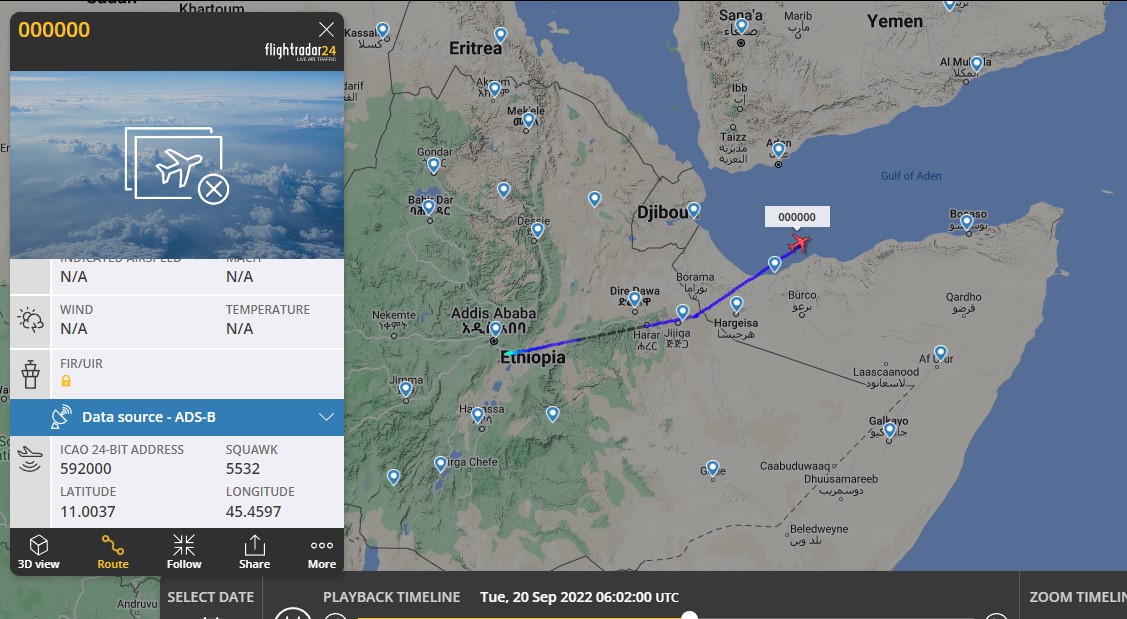 Laurent_Le_Bloa's tweet photo. #UAE AF Beechcraft350 #UAF802 rotating between #Ethiopia and #Yemen https://t.co/XoUHkQXbJf