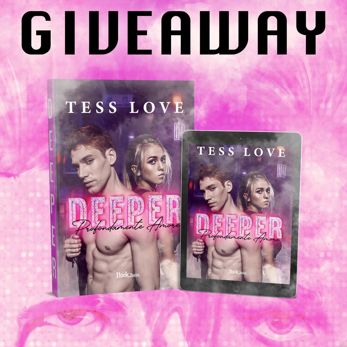 Bookchain8's tweet photo. 👉GIVEAWAY👈
𝑫𝑬𝑬𝑷𝑬𝑹
𝒫𝓇𝑜𝒻𝑜𝓃𝒹𝒶𝓂𝑒𝓃𝓉𝑒 𝒜𝓂𝑜𝓇𝑒
di 𝗧𝗘𝗦𝗦 𝗟𝗢𝗩𝗘
 🫶 Data di uscita libro 1° Ottobre.

PER PARTECIPARE ALL'ESTRAZIONE:

✅ Seguici qui su Twitter
✅ Tagga 3 amici lettori
✅ Retweet

In palio 1 copia Kindle!

https://t.co/sISz6wh91Y https://t.co/MBTEAhhtXo