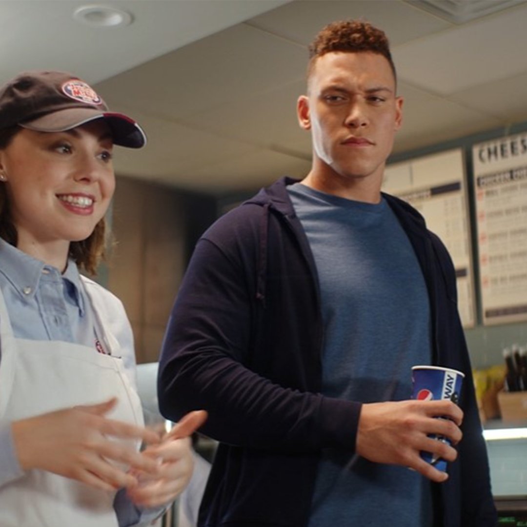 Aaron Judge now has the most single-season homers by a right-handed batter in American League history⚾ In honor of his success, check out some #BTS photos from the set of Jersey Mike’s “Aaron’s Way” campaign.

#commercials #productioncompany #nashvilleproduction #aaronjudge
