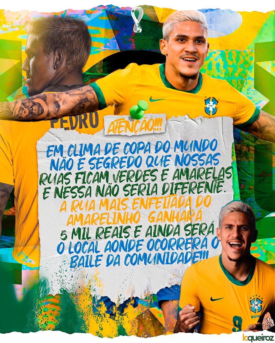 djrdsan's tweet photo. A rua mais enfeitada do amarelinho ganha 5mil 🇧🇷🟢🟡 
#VemCopaDoMundo https://t.co/1A2iTbkaGc